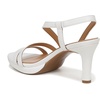 image:imageNaturalizer Womens Brenta Heeled SandalWhite Smooth