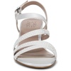 image:imageNaturalizer Womens Bridget 4 Heeled Dress SandalPearl White Satin