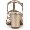 image:imageNaturalizer Womens Bristol Cage SandalChampagne Snake Faux Leather
