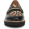 image:imageNaturalizer Womens Elin Platform Lug Sole LoaferBlackLeopard Faux Leather