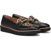 image:imageNaturalizer Womens Elin Platform Lug Sole LoaferBlackLeopard Faux Leather