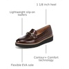 image:imageNaturalizer Womens Elin Platform Lug Sole LoaferCinnamon Brown Patent