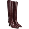 image:imageNaturalizer Womens Emily Knee High BootCranberry Red Croco Leather