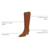 image:imageNaturalizer Womens Emily Knee High BootDark Chestnut Brown Suede