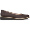 image:imageNaturalizer Womens Idea Ballet FlatChocolate Brown Faux Leather