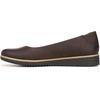 image:imageNaturalizer Womens Idea Ballet FlatChocolate Brown Faux Leather
