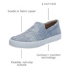 image:imageNaturalizer Womens Marianne Slip On SneakersClear Sky Blue Suede
