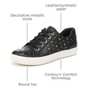 image:imageNaturalizer Womens Morrison Fashion SneakerBlack Stud Leather