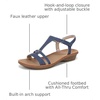image:imageNaturalizer Womens Sofia SandalNavy Faux Canvas
