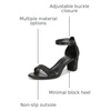 image:imageNaturalizer womens Vera Heeled SandalsBlack Glitz