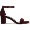 image:imageNaturalizer womens Vera Heeled SandalsCabernet Sauvignon Red Velvet