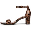 image:imageNaturalizer womens Vera Heeled SandalsCheetah Animal Print Patent