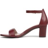 image:imageNaturalizer womens Vera Heeled SandalsCranberry Red Leather
