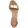 image:imageNaturalizer womens Vera Heeled SandalsDark Gold Metallic