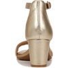 image:imageNaturalizer womens Vera Heeled SandalsDark Gold Metallic