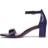 image:imageNaturalizer womens Vera Heeled SandalsDusk Blue Metallic Snake