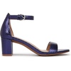 image:imageNaturalizer womens Vera Heeled SandalsDusk Blue Metallic Snake