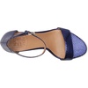 image:imageNaturalizer womens Vera Heeled SandalsDusk Blue Metallic Snake