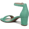 image:imageNaturalizer womens Vera Heeled SandalsEmerald Green Suede