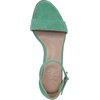 image:imageNaturalizer womens Vera Heeled SandalsEmerald Green Suede
