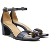 image:imageNaturalizer womens Vera Heeled SandalsFrench Navy Metallic Leather