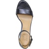 image:imageNaturalizer womens Vera Heeled SandalsFrench Navy Metallic Leather