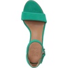 image:imageNaturalizer womens Vera Heeled SandalsJade Green Suede