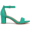 image:imageNaturalizer womens Vera Heeled SandalsJade Green Suede