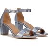 image:imageNaturalizer womens Vera Heeled SandalsLight Blue Metallic Leather
