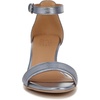 image:imageNaturalizer womens Vera Heeled SandalsLight Blue Metallic Leather