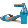image:imageNaturalizer womens Vera Heeled SandalsLight Blue Metallic Snake