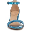 image:imageNaturalizer womens Vera Heeled SandalsLight Blue Metallic Snake