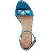 image:imageNaturalizer womens Vera Heeled SandalsLight Blue Metallic Snake