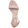 image:imageNaturalizer womens Vera Heeled SandalsLight Pink Metallic Leather