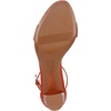 image:imageNaturalizer womens Vera Heeled SandalsOrange Metallic Snake