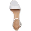 image:imageNaturalizer womens Vera Heeled SandalsPearl White Satin