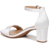 image:imageNaturalizer womens Vera Heeled SandalsPearl White Satin