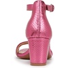image:imageNaturalizer womens Vera Heeled SandalsPink Metallic Snake