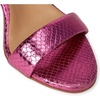 image:imageNaturalizer womens Vera Heeled SandalsPink Metallic Snake