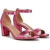 image:imageNaturalizer womens Vera Heeled SandalsPink Metallic Snake