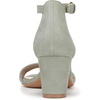 image:imageNaturalizer womens Vera Heeled SandalsPistachio Green Suede