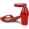 image:imageNaturalizer womens Vera Heeled SandalsRed Metallic Snake