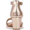 image:imageNaturalizer womens Vera Heeled SandalsRose Gold Faux Leather