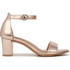 image:imageNaturalizer womens Vera Heeled SandalsRose Gold Faux Leather