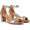 image:imageNaturalizer womens Vera Heeled SandalsRose Gold Faux Leather