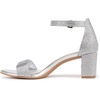 image:imageNaturalizer womens Vera Heeled SandalsSilver Glitz