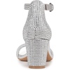 image:imageNaturalizer womens Vera Heeled SandalsSilver Glitz