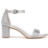 image:imageNaturalizer womens Vera Heeled SandalsSilver Glitz