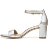 image:imageNaturalizer womens Vera Heeled SandalsSilver Leather