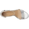 image:imageNaturalizer womens Vera Heeled SandalsSilver Metallic Leather